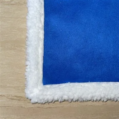 Manta de piel de ante con tratamiento antibacteriano