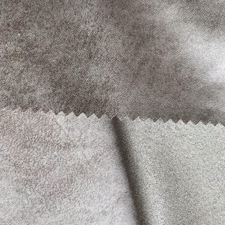 Faux Bronze Suede Fabric