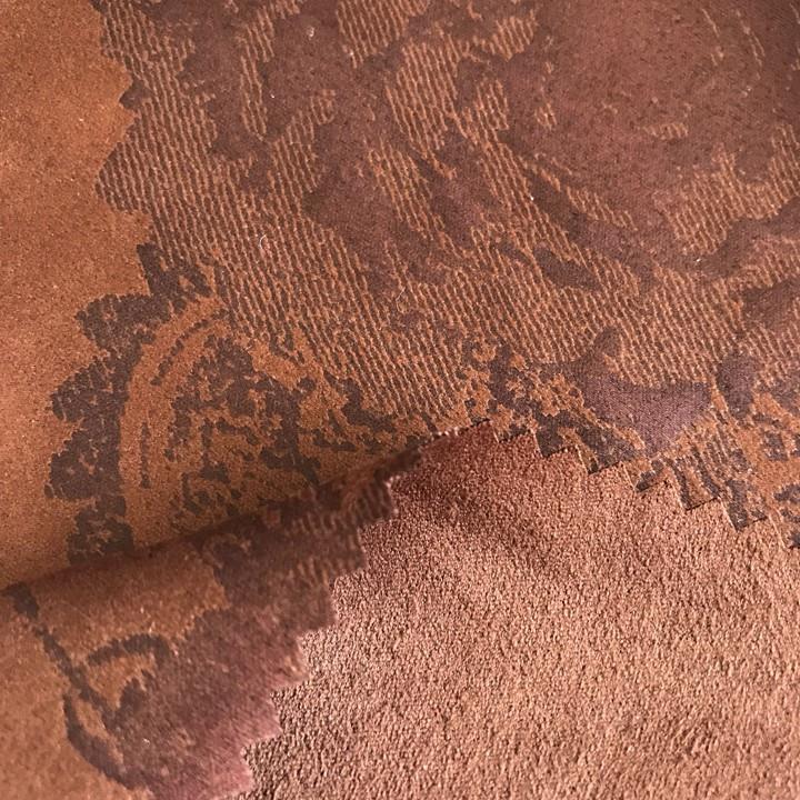 Polyester Suede Uoholstery Fabric