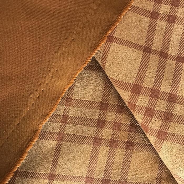 Printed Air Lay Suede Fabric