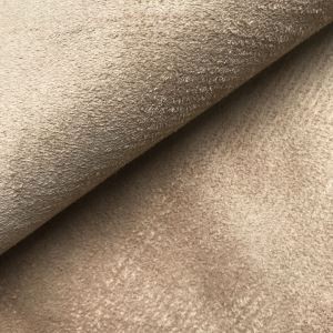 100% poli Sherpa Bond Suede Fabric para la ropa