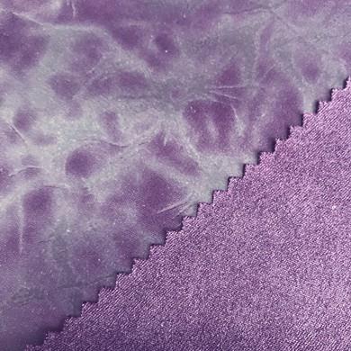 Stamping Suede Fabric